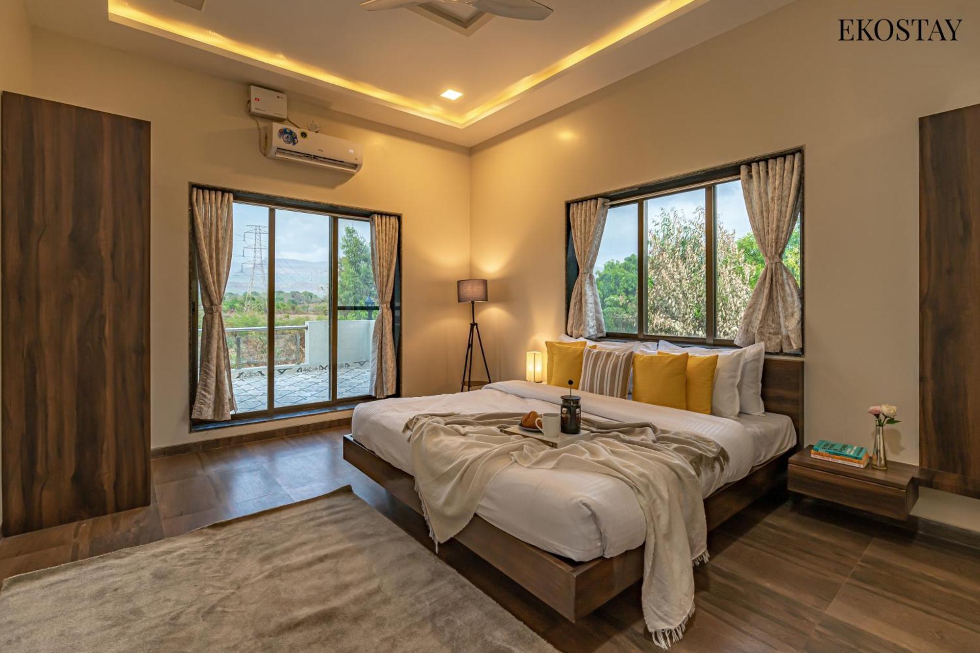 Ekostay Gold Palm Estate I Cricket Turf I Rain Dance I 2 Acre Property Karjat Exterior photo